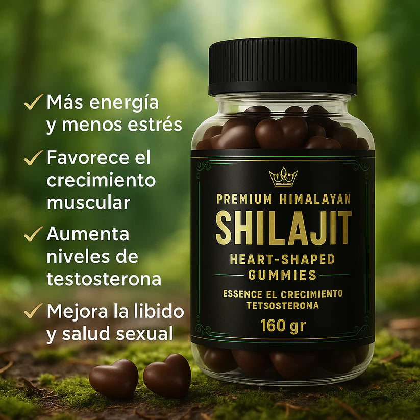 GOMAS SHILAJIT ⚡️ AUMENTA TU ENERGÍA ⚡️